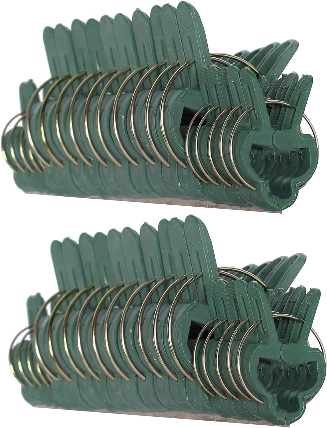 Plant Clips, Tomato Clips for Plant Support 40 PC -Green Gentle Gardening Plant