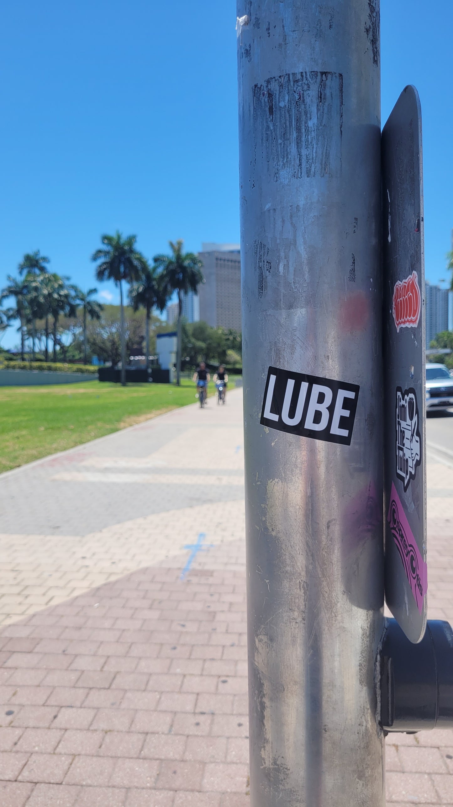 LUBE STICKERS