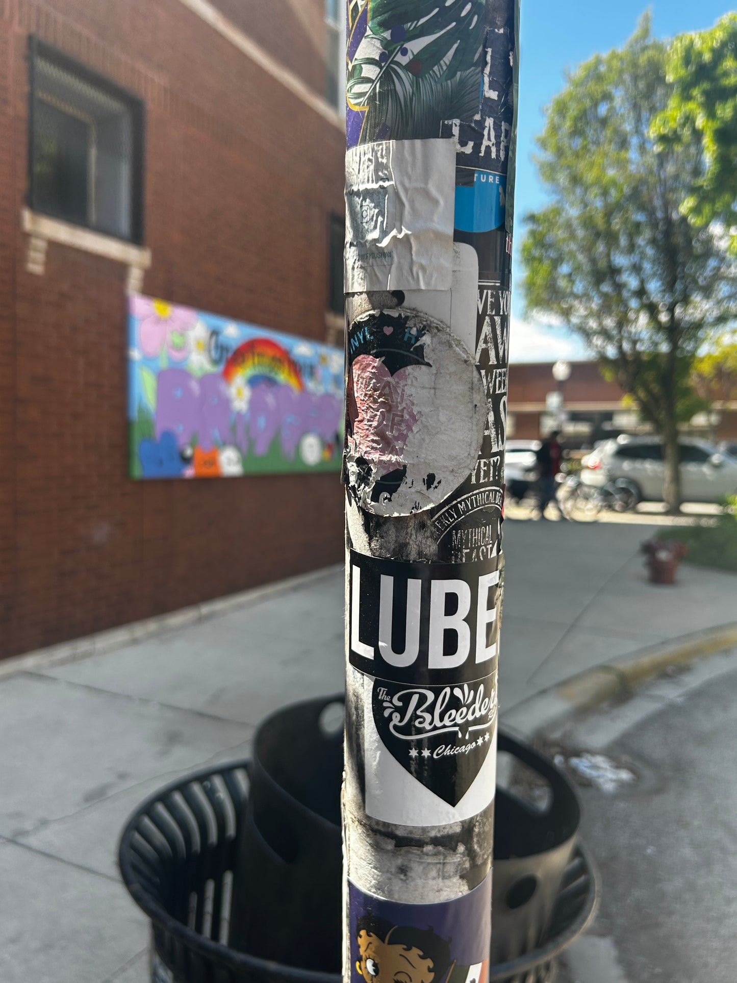 LUBE STICKERS