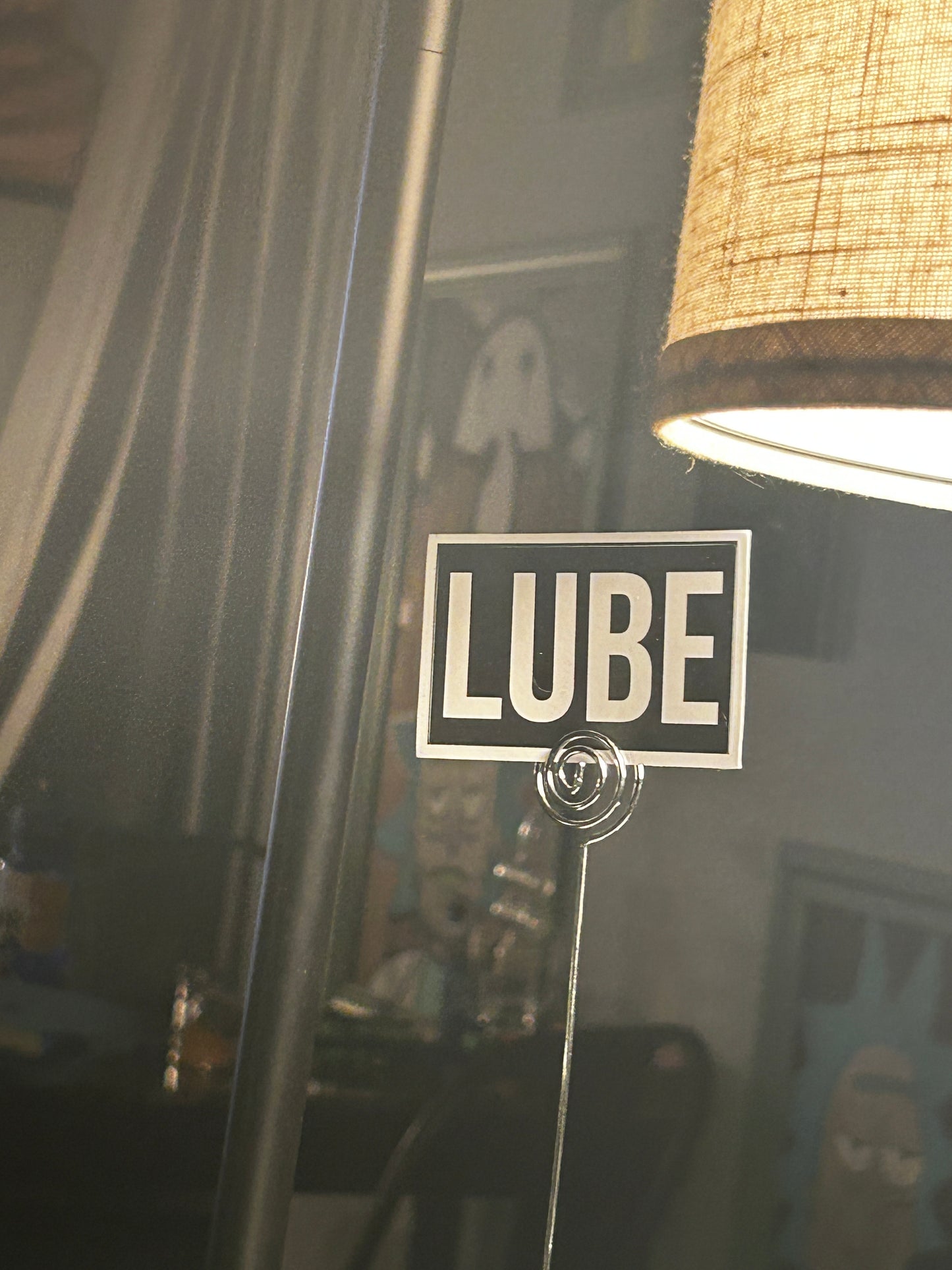 LUBE STICKERS
